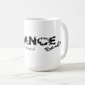 反抗の態度のスタジオのロゴのコーヒー・マグ コーヒーマグカップ (正面右)