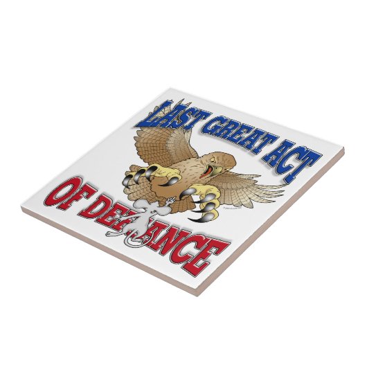 反抗の態度の最後の素晴らしい行為 タイル (側面)