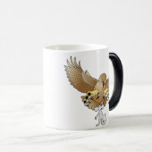 反抗の態度の最後の素晴らしい行為 モーフィングマグカップ (正面右)