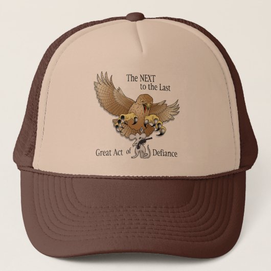 反抗の態度の最後の行為への次 キャップ (正面)