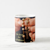 反抗の態度の素晴らしい行為 コーヒーマグカップ (中央)