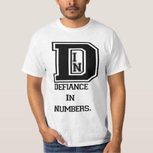 反抗の態度総計で Tシャツ