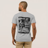 反抗の態度 Tシャツ (裏面フル)