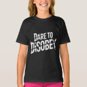 反抗の精神パンクロックスタイル Tシャツ (正面)