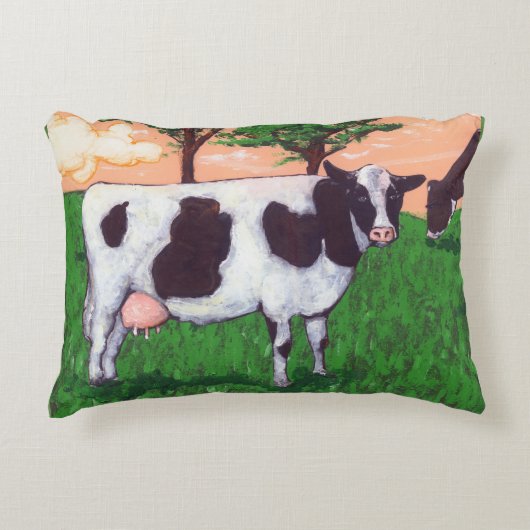 反抗的な乳牛 アクセントクッション (正面)