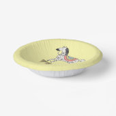 反抗的な子どもスカンジナビアホースパステルイエロー ペーパーボウル (傾斜あり)