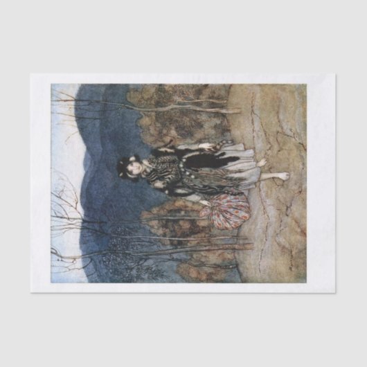 反抗的な子ども 薄葉紙 (正面)