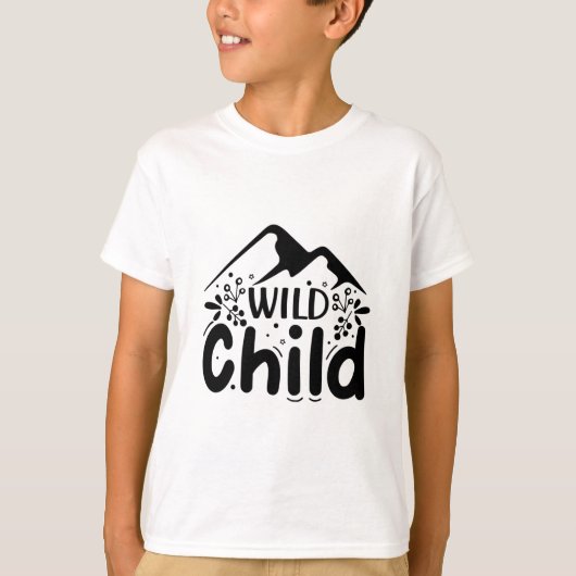 反抗的な子ども Tシャツ (正面)