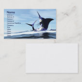 反抗的な子どもBu8ビジネスカード 名刺 (正面/裏面)