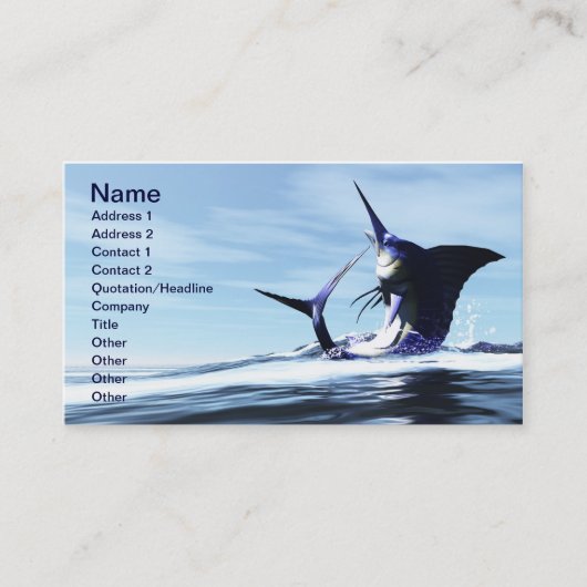 反抗的な子どもBu8ビジネスカード 名刺 (正面)