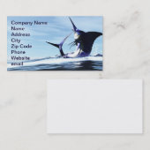 反抗的な子どもBu8ビジネス・カード 名刺 (正面/裏面)