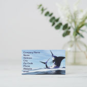 反抗的な子どもBu8ビジネス・カード 名刺 (スタンド正面)