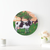 反抗的な牛 ラージ壁時計 (ホーム)