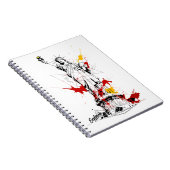 反政府勢力の自由の女神インクスケッチ ノートブック (右側)