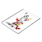 反政府勢力の自由の女神インクスケッチ ノートブック (左側)