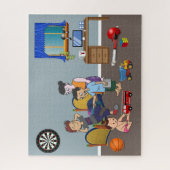 反政府勢力の避難所 ジグソーパズル (縦)