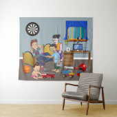 反政府勢力の避難所 タペストリー (インサイチュ(横))