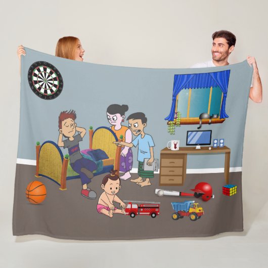 反政府勢力の避難所 フリースブランケット (インサイチュ)