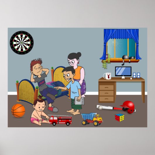 反政府勢力の避難所 ポスター (正面)