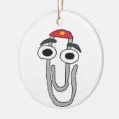 反政府勢力を一掃する セラミックオーナメント (左)