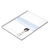 反映されたボーダーコリー ノートブック (左側)