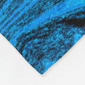 反映されたロータス12フリースブランケット フリースブランケット (角)