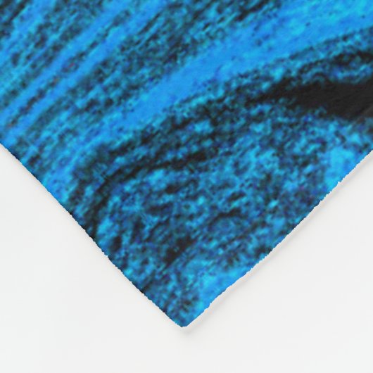 反映されたロータス12フリースブランケット フリースブランケット (角)