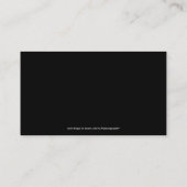 反映の日没-名刺 名刺 (裏面)