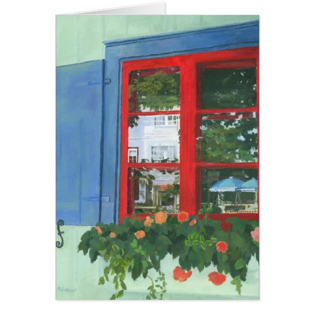 反映の窓ガラス (正面)