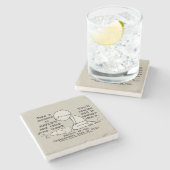 反映 ストーンコースター (横)