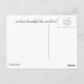 反映 ポストカード (裏面)