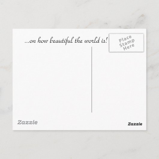 反映 ポストカード (裏面)