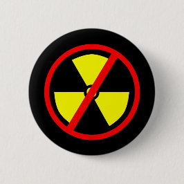 反核の記号Pinback 缶バッジ