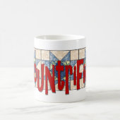 反比例した コーヒーマグカップ (中央)