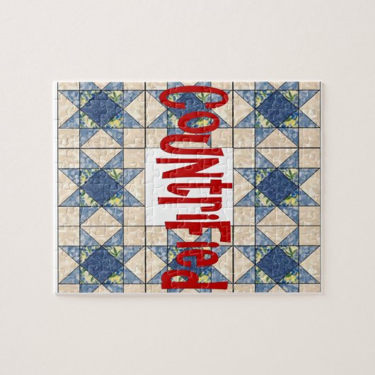 反比例した ジグソーパズル (横)