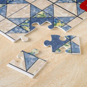 反比例した ジグソーパズル (側面)