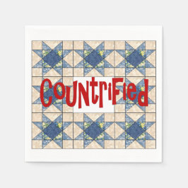 反比例した スタンダードカクテルナプキン