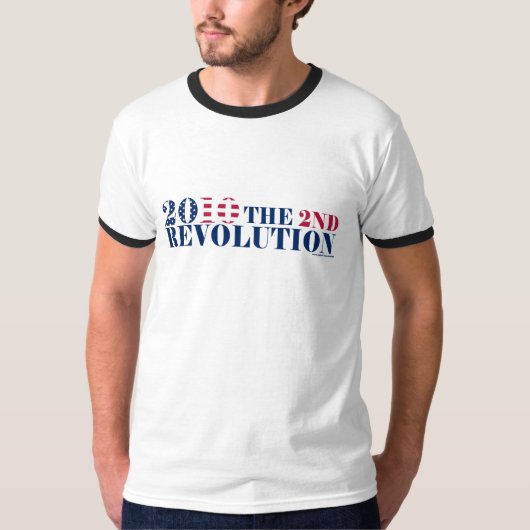 反民主党員"2010第2改革"のTシャツ Tシャツ (正面)