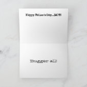 反父の日カード、悪いパパ家族の機能障害 カード (内部)