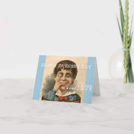 反父の日カード、悪いパパ家族の機能障害 カード