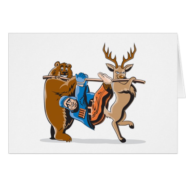 反狩り動物の復讐 (正面横)