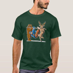 反狩り動物の復讐 Tシャツ