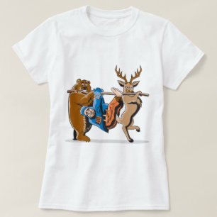 反狩り動物の復讐 Tシャツ