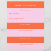 反省と復習の実践的プランナー (裏面)