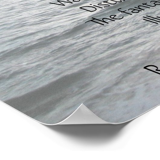 反省詩 ポスター (角)