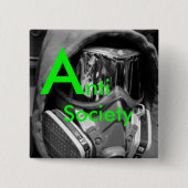 反社会ボタン 缶バッジ (正面)