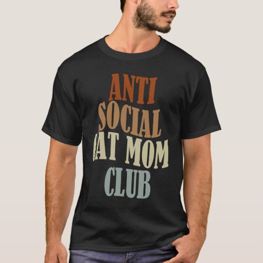 反社会猫ママクラブ 1 Tシャツ (正面)