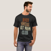 反社会猫ママクラブ 1 Tシャツ (正面フル)