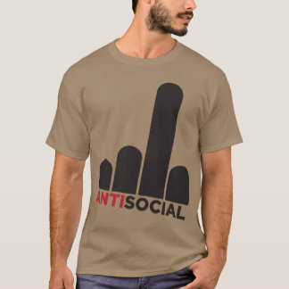 反社会的な女の子 Tシャツ