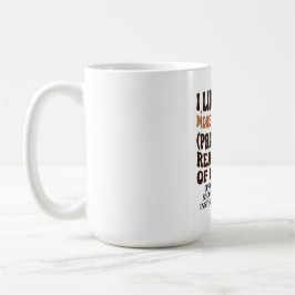 反社会的な本好きのための面白いブッククラブ コーヒーマグカップ
